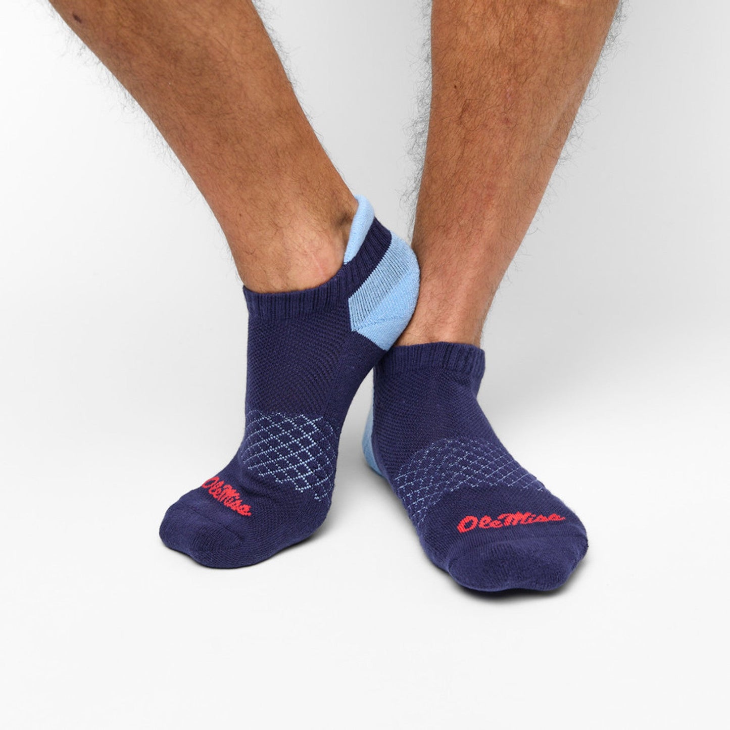 Ole Miss Ankle Socks  2 Pack DeadSoxy