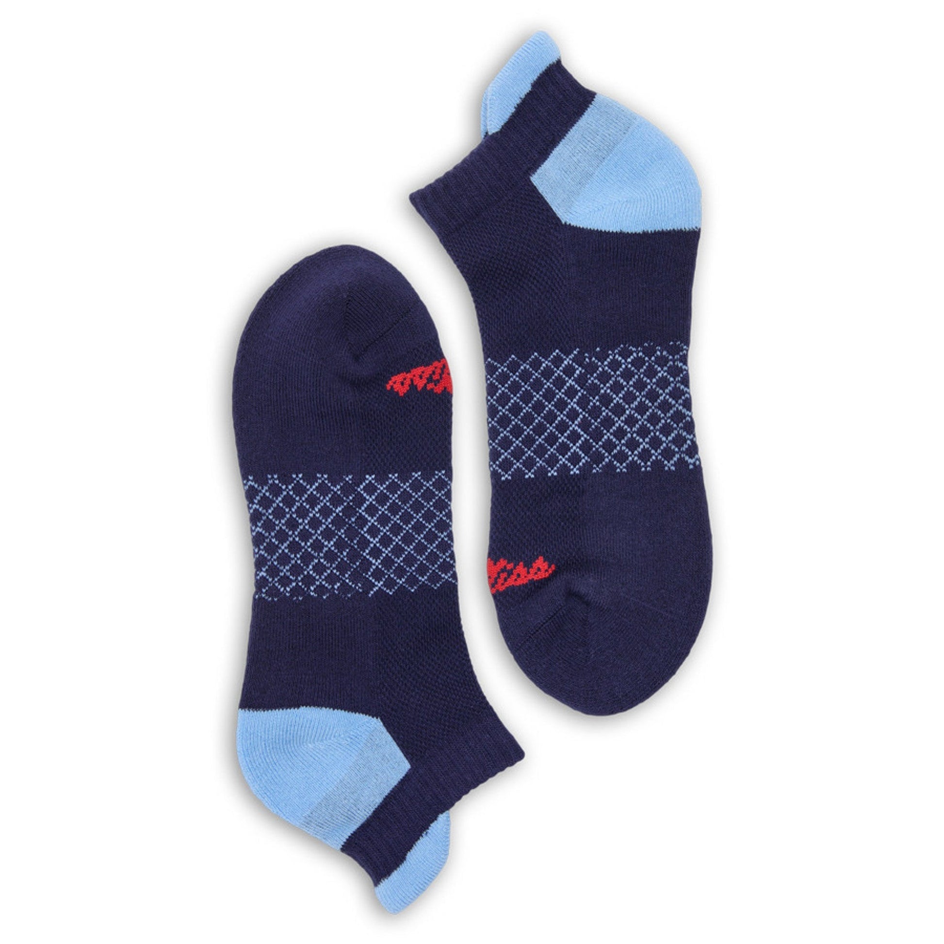 Ole Miss Ankle Socks  2 Pack DeadSoxy