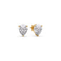 Diamond Pear Cut 3 Prong Earring Fascinating Diamonds