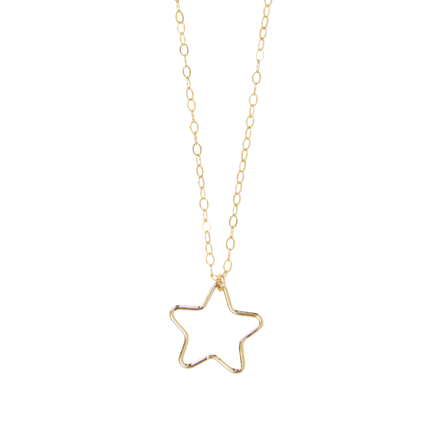 Open Star Necklace Emily Anne Designs LLC
