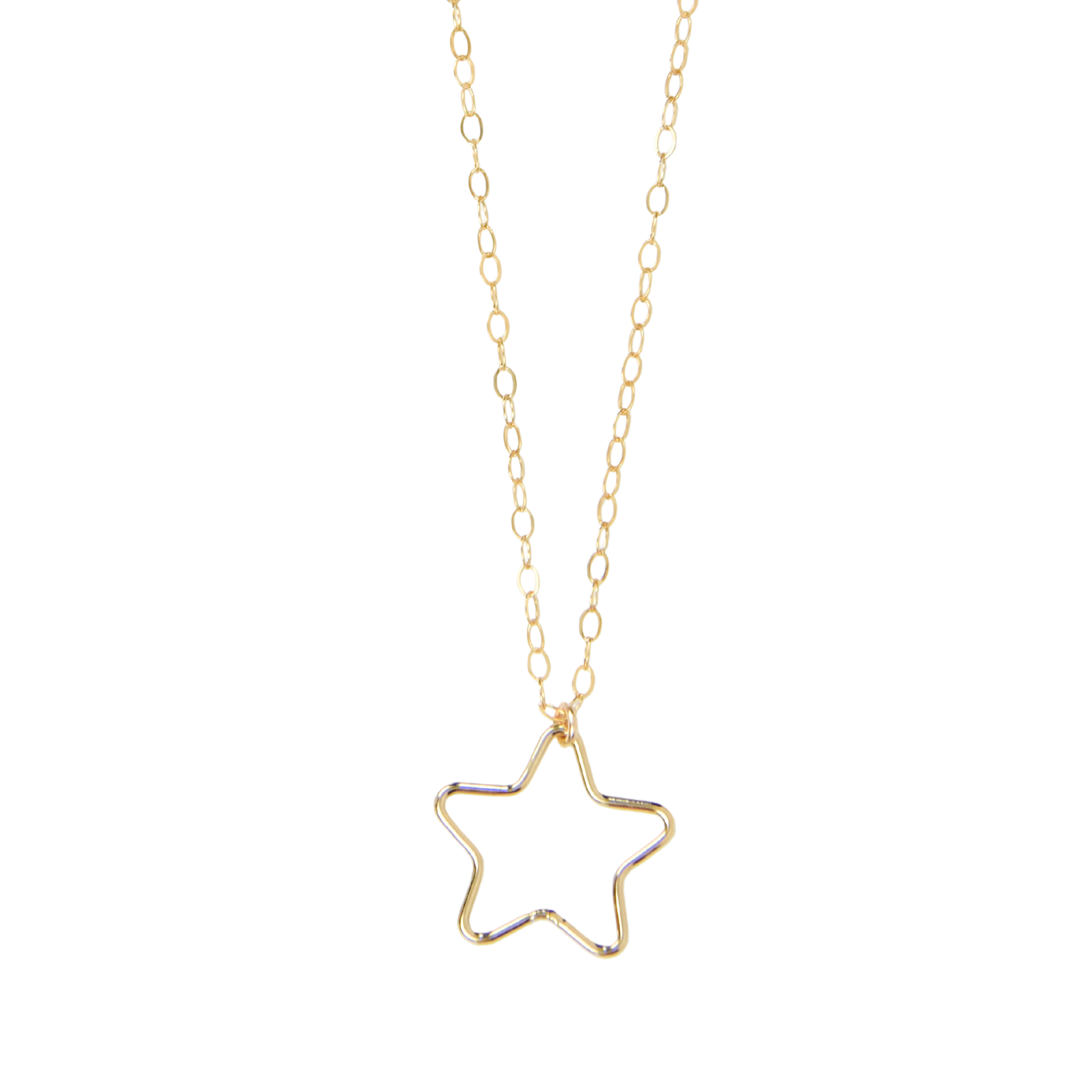Open Star Necklace Emily Anne Designs LLC