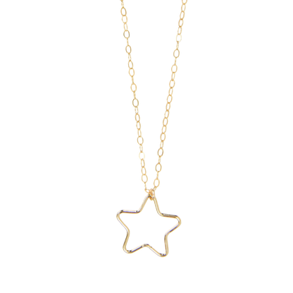 Open Star Necklace Emily Anne Designs LLC
