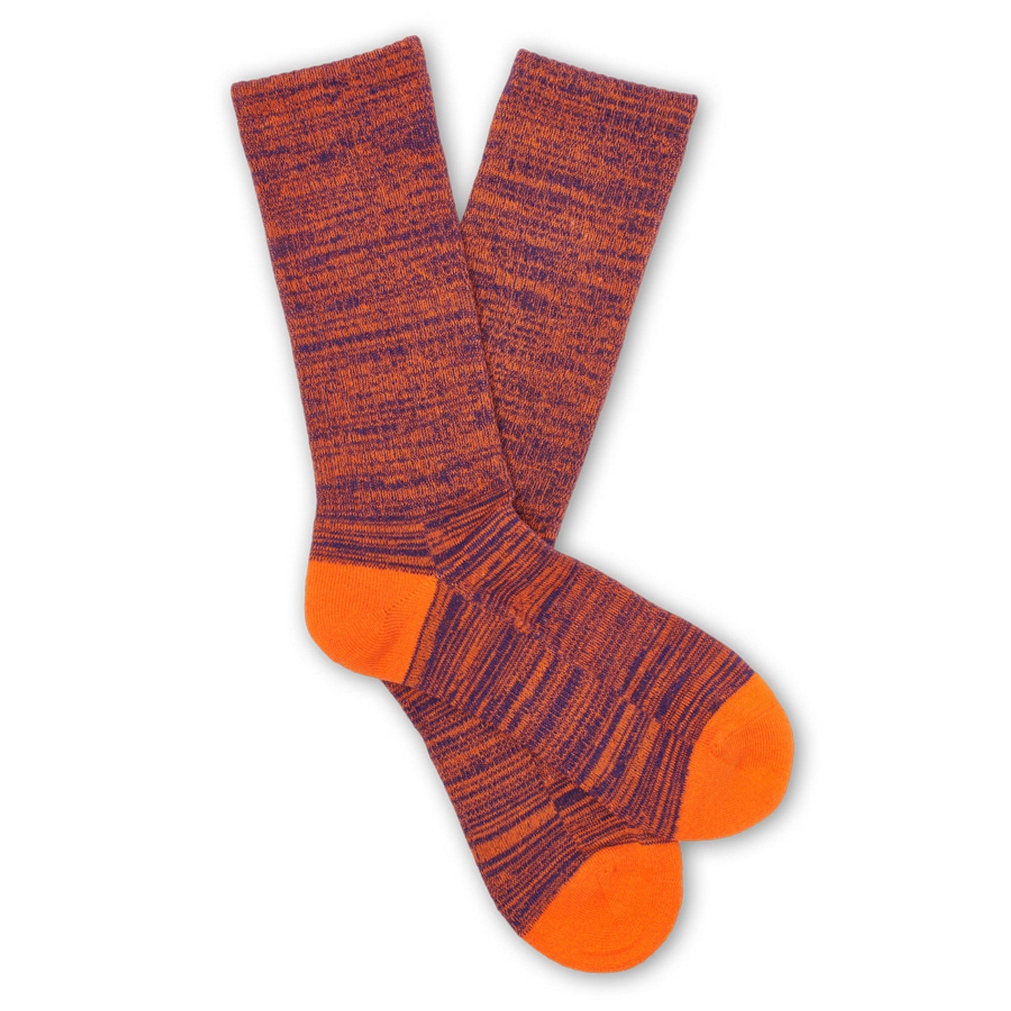 Orange Marl Casual Socks DeadSoxy