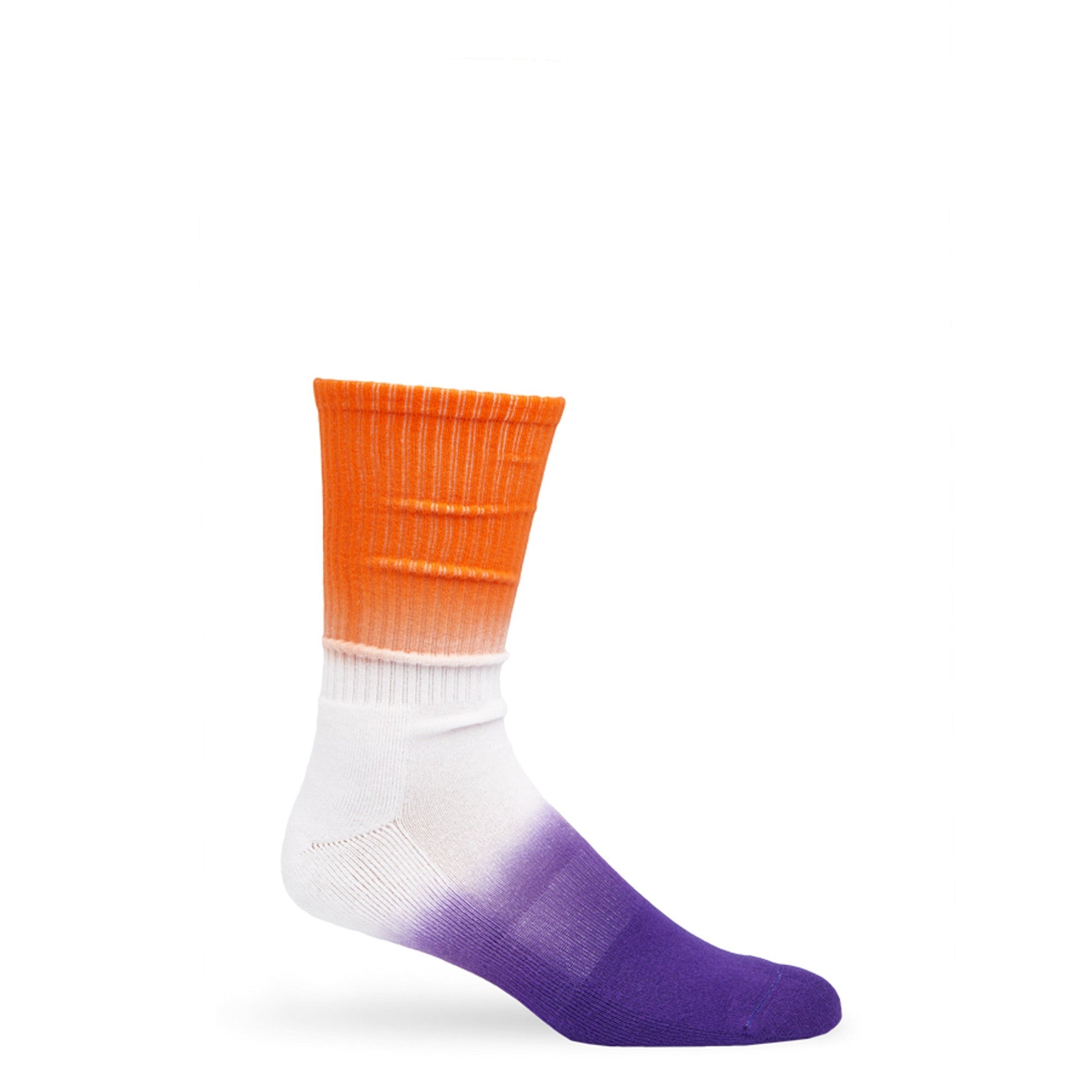 Orange / Purple Dip Casual Socks DeadSoxy