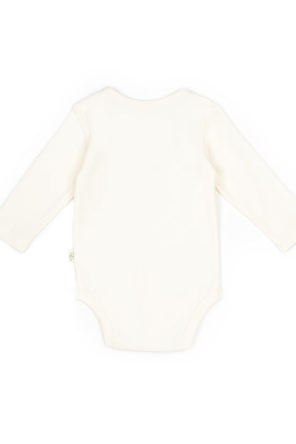 Ecru Bunny Long Sleeve Bodysuit Honey and Hive