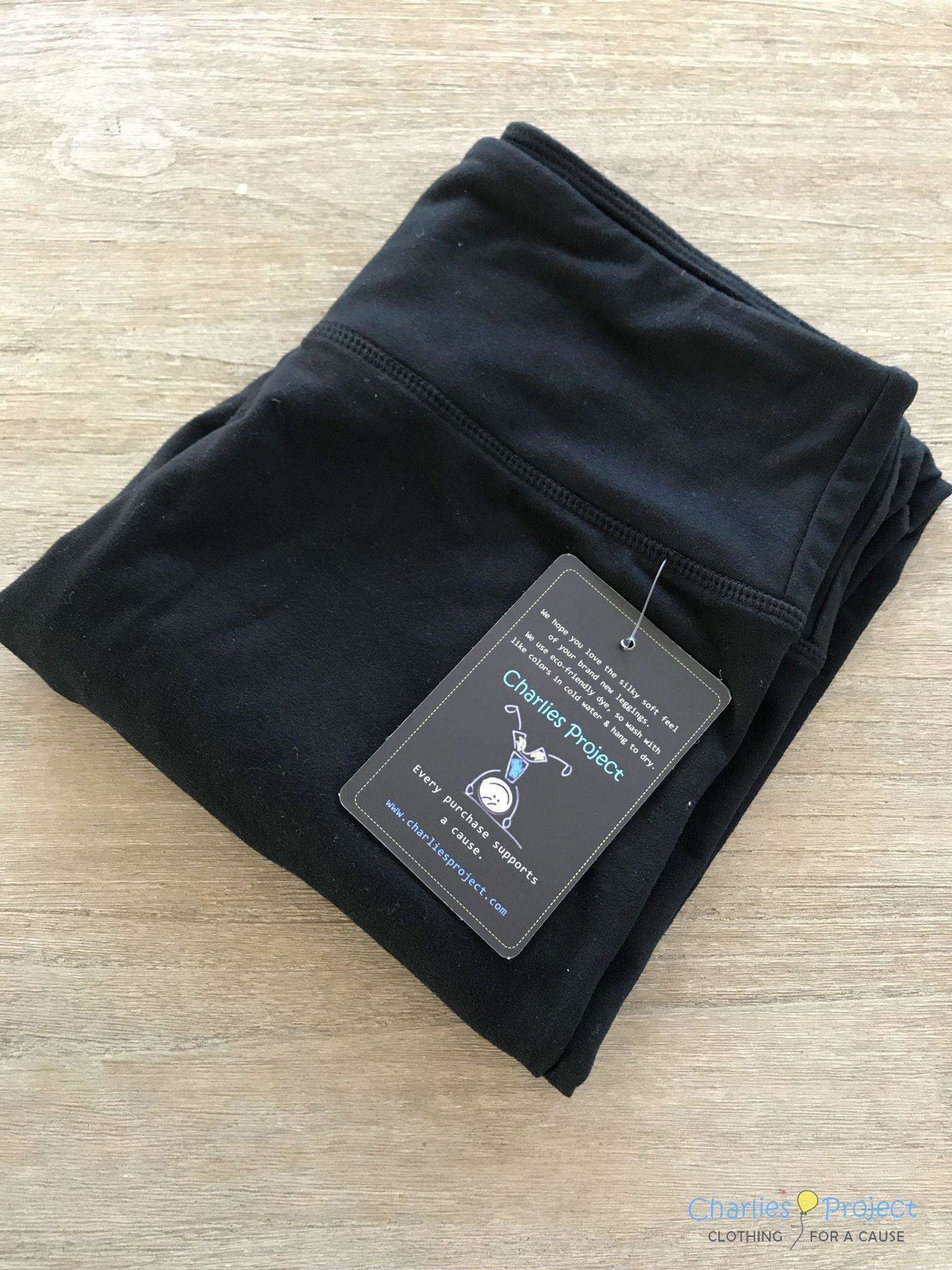 Original Soft Black Adult & Kids Regular Length Buttery Soft Leggings Charlies Project Kids