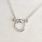 Orion - Equestrian Horse Bit Necklace in Silver Urban-Equestrian