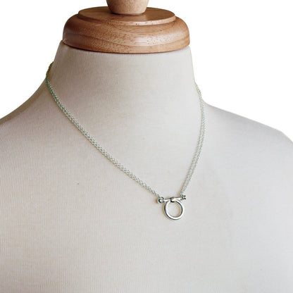 Orion - Equestrian Horse Bit Necklace in Silver Urban-Equestrian