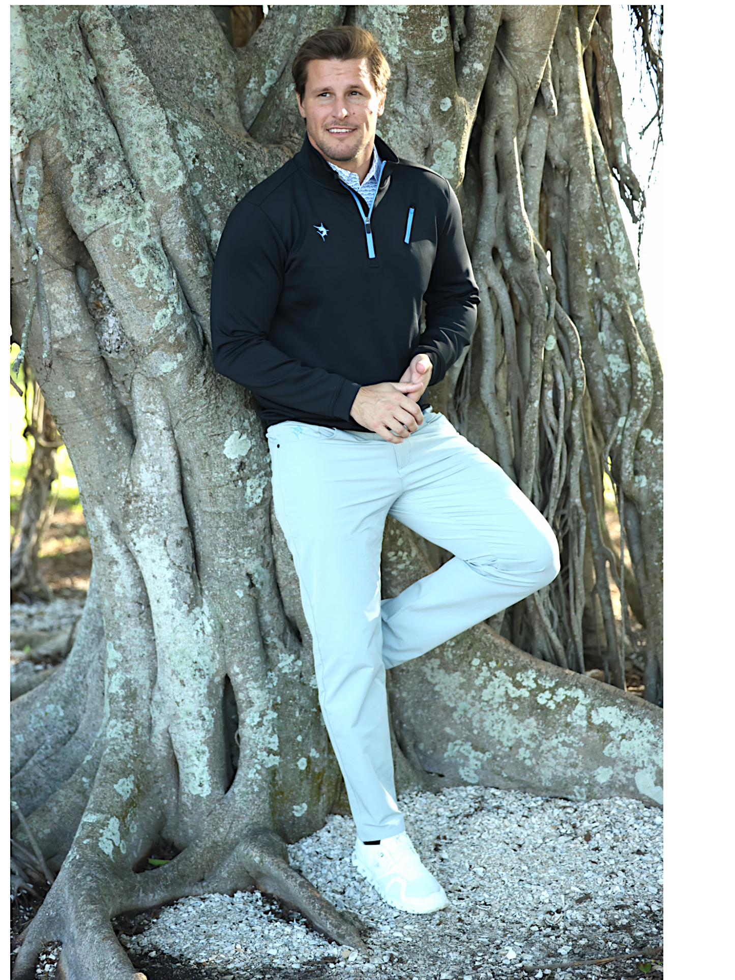 Oceanside Pullover Smooth Stretch White Water Life