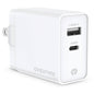 Overtime Dual Port USB A and USB C 38W Fast Charging Power Adapter