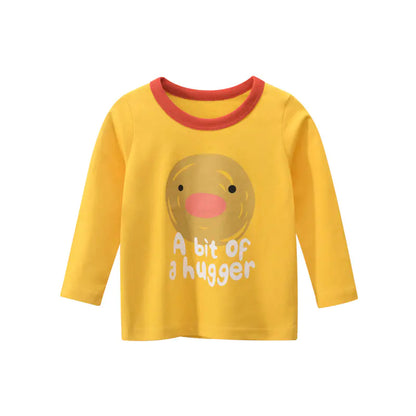 Korean Style Long-sleeved T-shirt for Girls