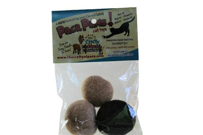 PacaPaws Felted Alpaca Cat Toys Purely Alpaca