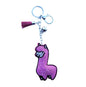 Padded Sparkling Alpaca Keychain Jewelry Charm Purely Alpaca