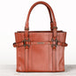 Paddock -  Halter Tote Luxury Leather Handbag in Cognac Urban-Equestrian