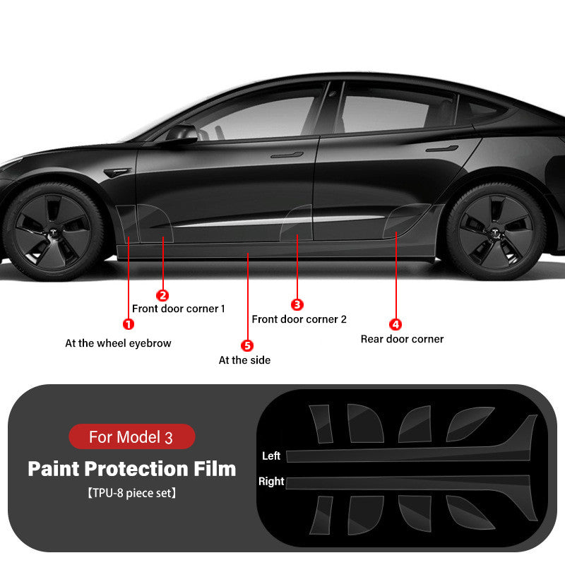 Paint Protection Film For Tesla Model 3 & Model Y Tesery Official Store