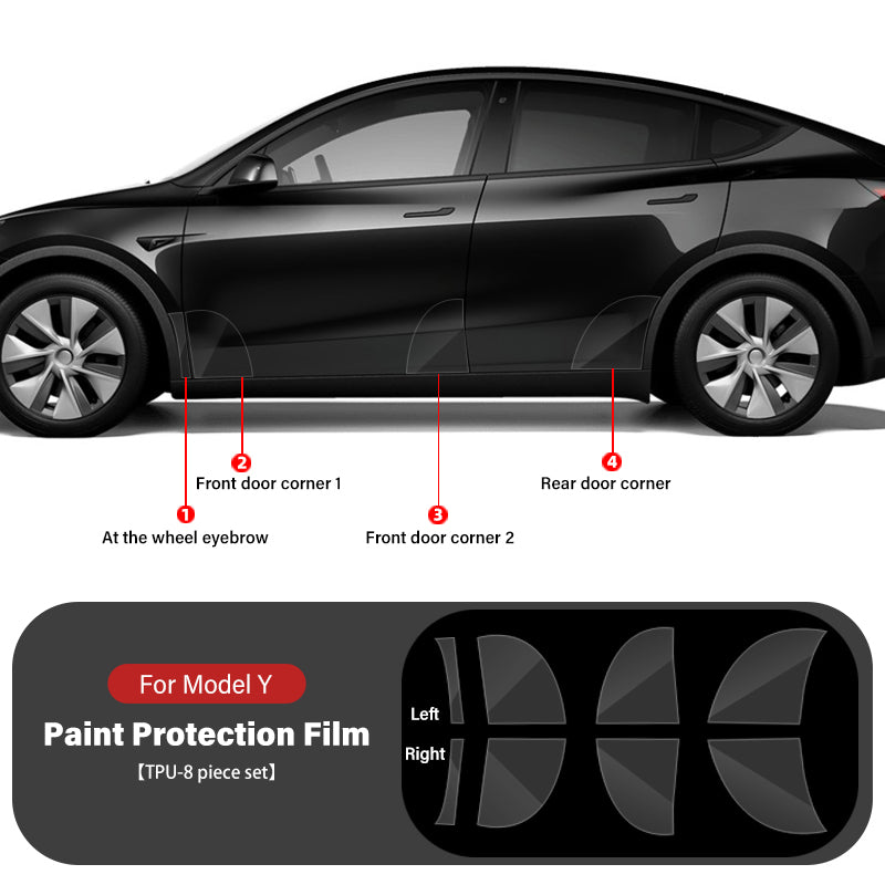 Paint Protection Film For Tesla Model 3 & Model Y Tesery Official Store