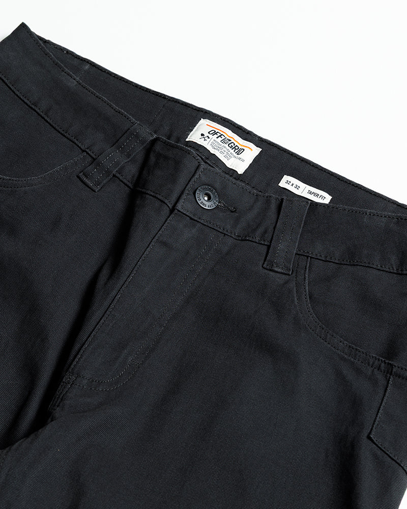 Trailblazer Taper Fit Pants - Vintage Black Off The Grid Surplus