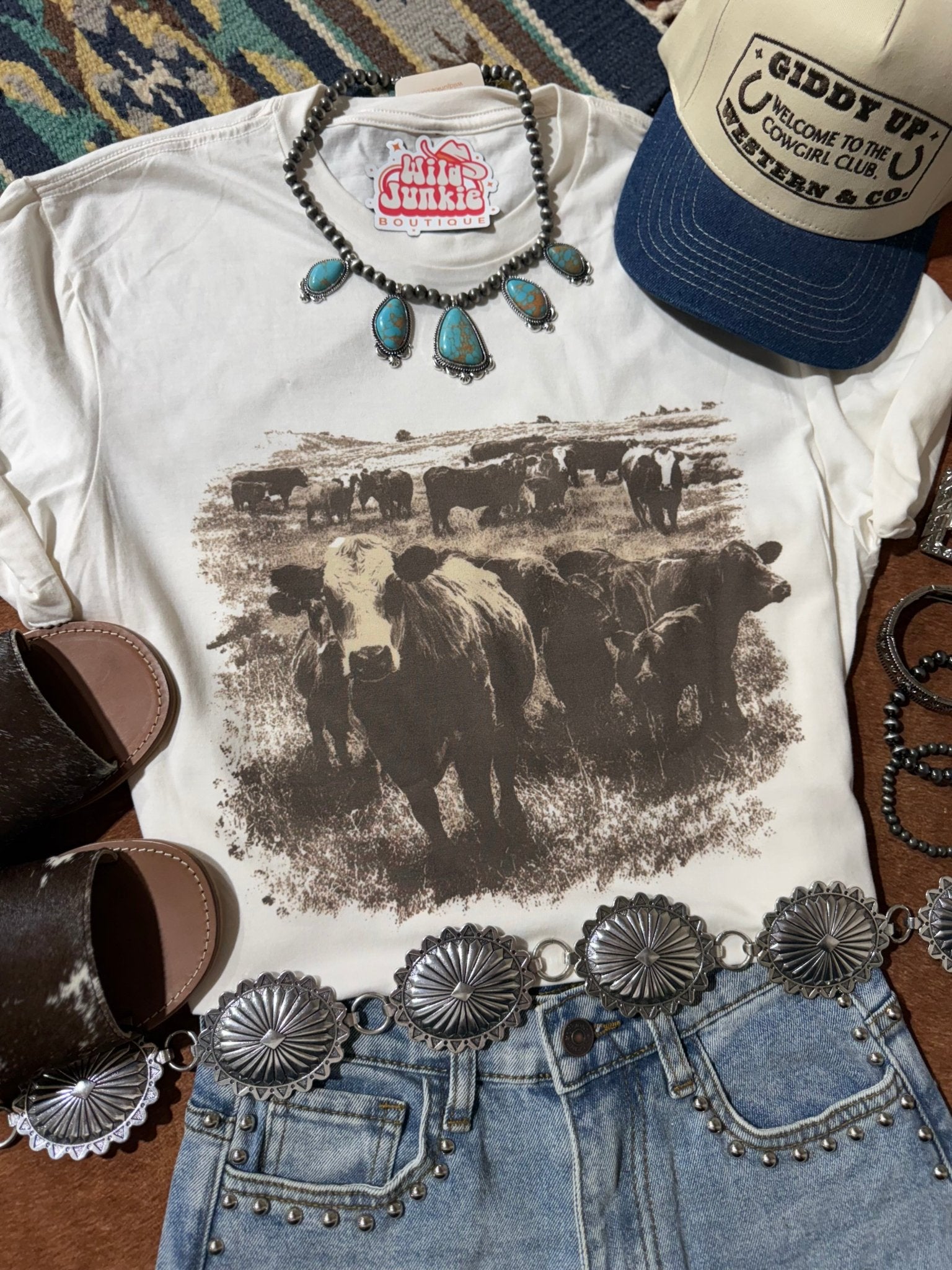 Pasture Perfect Graphic Tee Wild Junkie