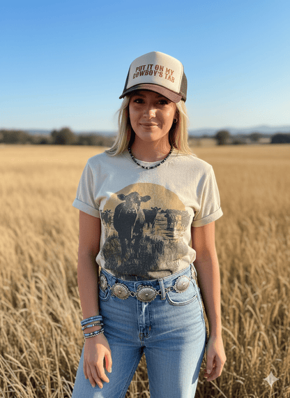 Pasture Sunset Graphic Tee Wild Junkie