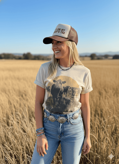 Pasture Sunset Graphic Tee Wild Junkie