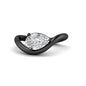 Curve Wave Pear Shaped Solitaire Diamond Ring Fascinating Diamonds