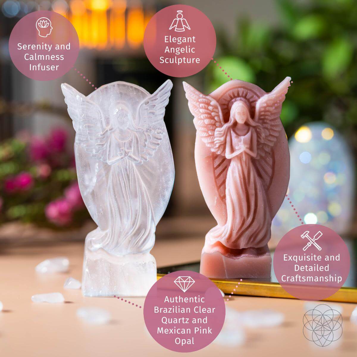 Personal Protector - Angel Carving of Ascension Conscious Items