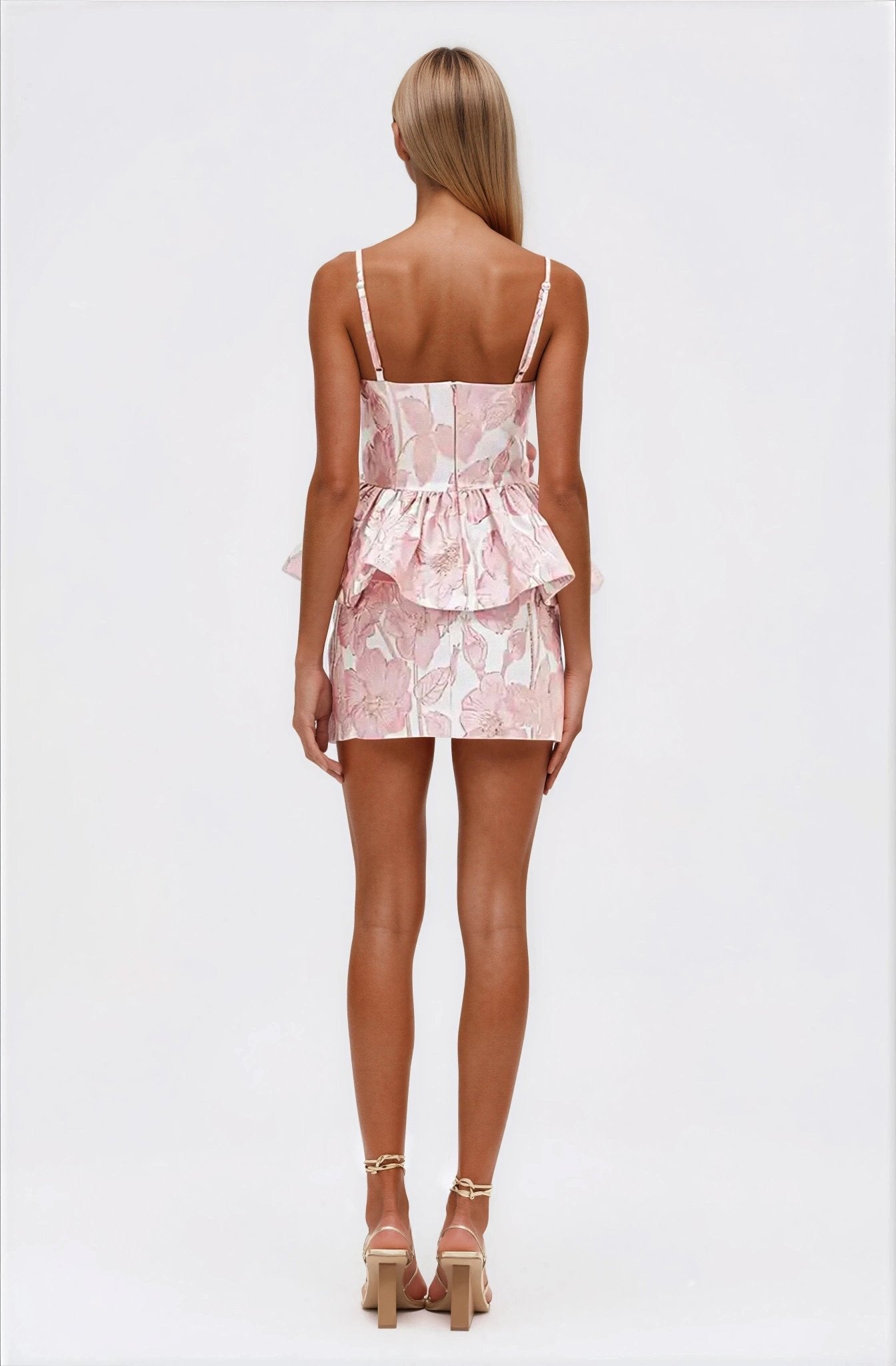 Petal Jacquard Skirt – Pink XO, Tina