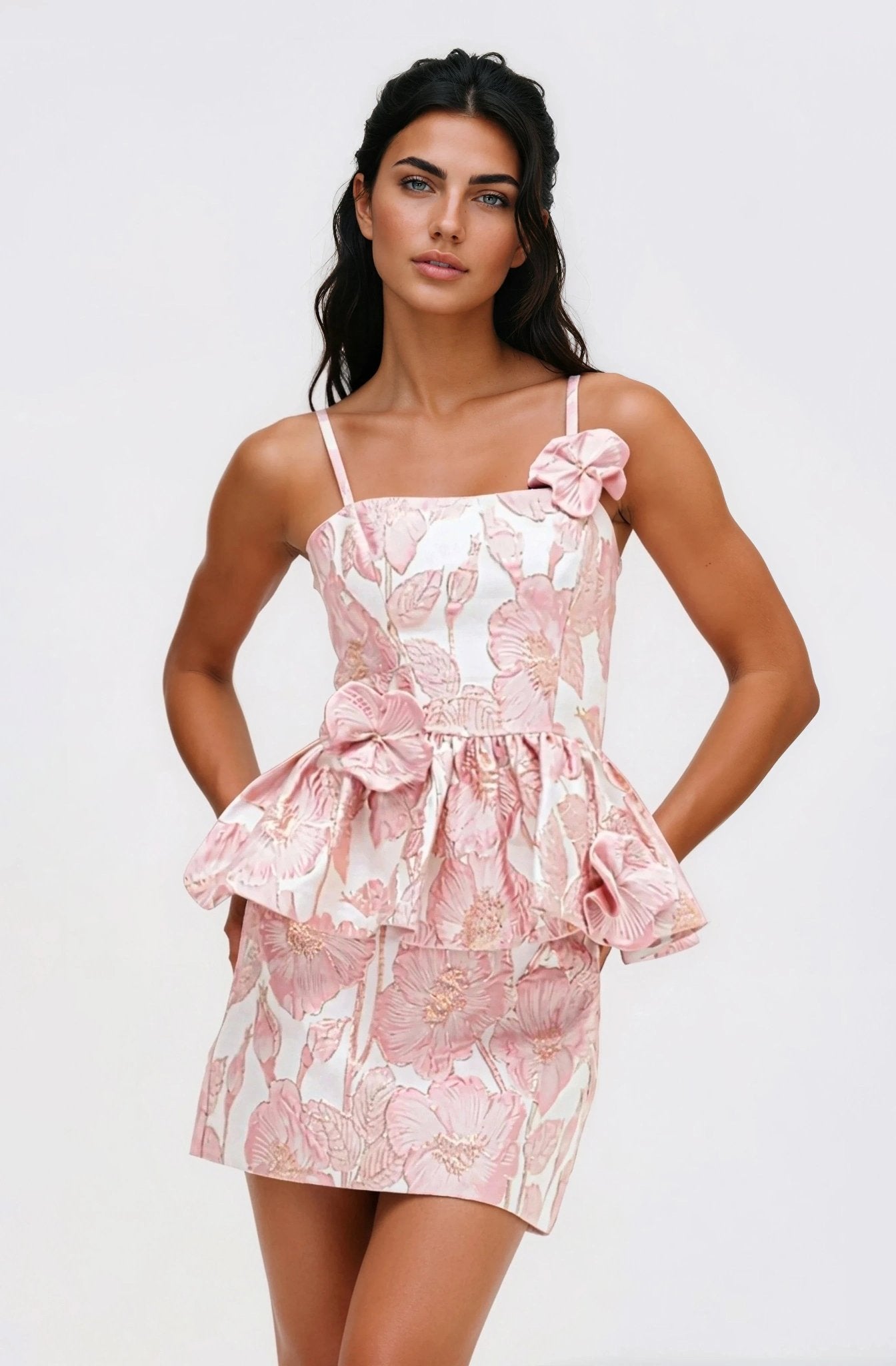 Petal Jacquard Skirt – Pink XO, Tina