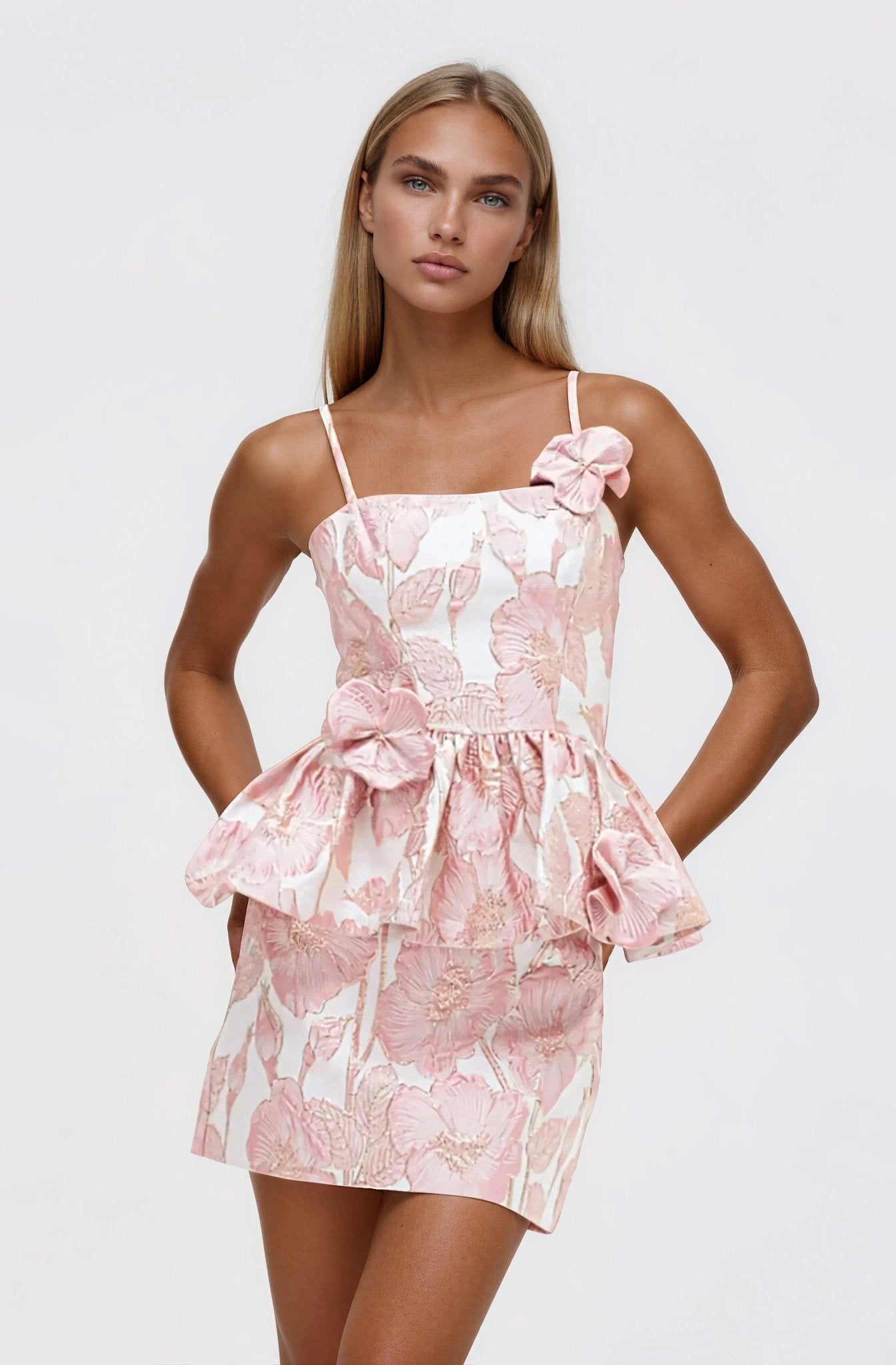 Petal Jacquard Skirt – Pink XO, Tina