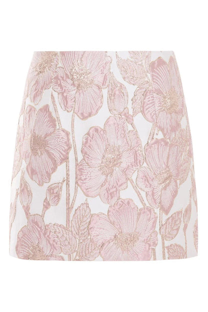 Petal Jacquard Skirt – Pink XO, Tina