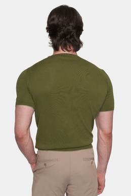 The Essential Shirt (Moss) Bright Moons