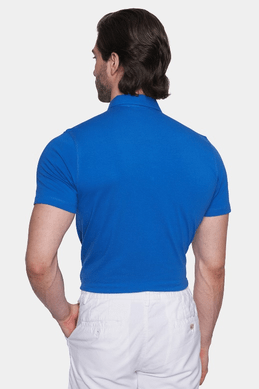 The Mercerized Cotton Polo(Royal Blue) Bright Moons