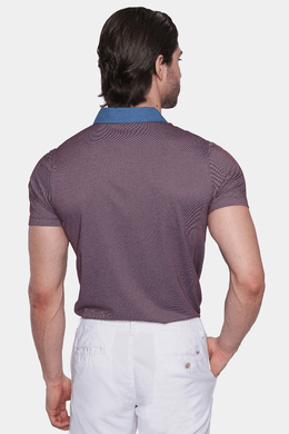 The Mercerized Cotton  Polo (Taupe) Bright Moons