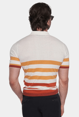 The Mercerized Cotton Polo (Sunset) Bright Moons