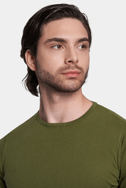 The Essential Shirt (Moss) Bright Moons