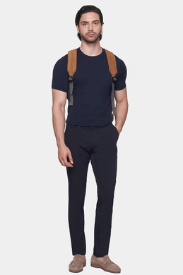 The Essential Shirt (Dark Navy) Bright Moons