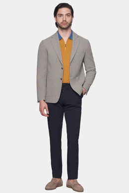 The Mercerized Cotton Polo (Gulf Orange) Bright Moons
