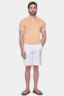 The Mercerized Cotton Polo (Creamsicle Orange) Bright Moons