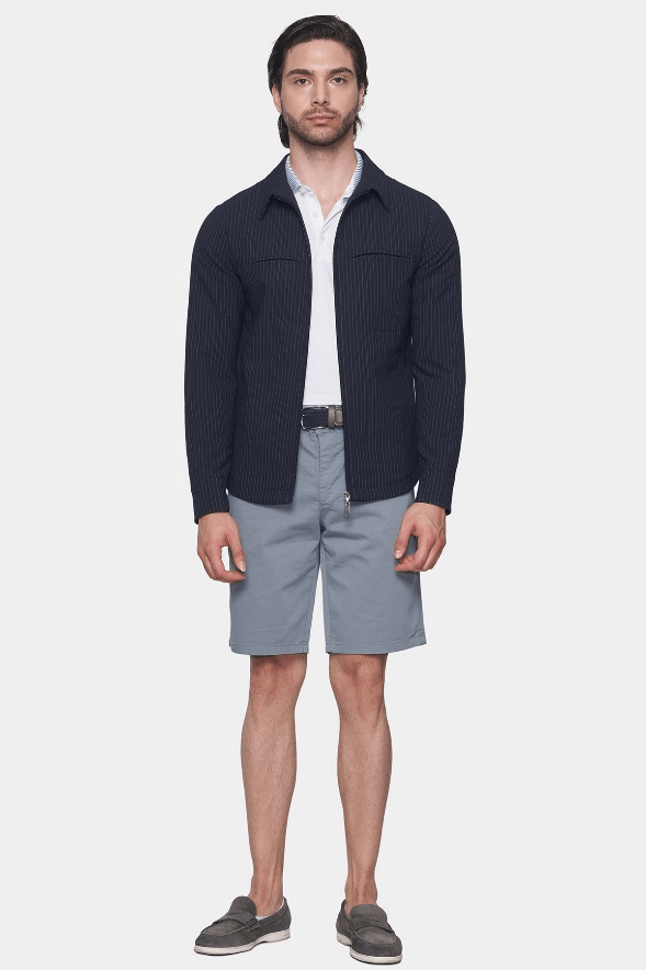 The Summer Shorts (Battleship Grey) Bright Moons