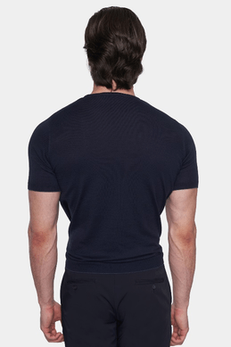 The Essential Shirt (Dark Navy) Bright Moons