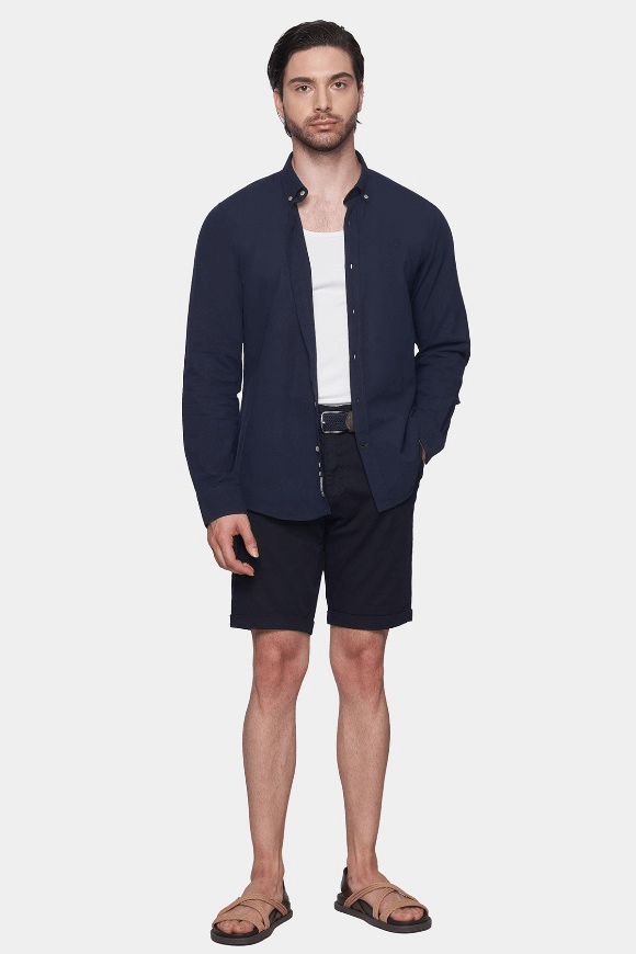 The Summer Shorts (Navy) Bright Moons