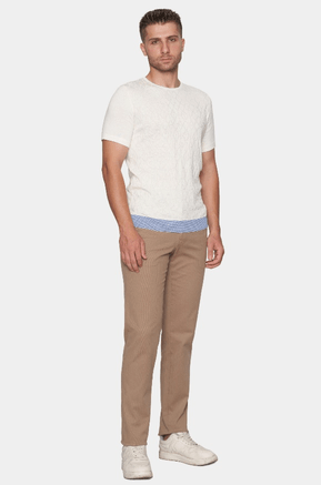 The Essential Shirt (Cream Waves) Bright Moons