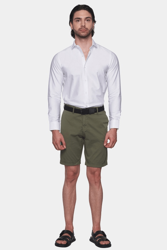The Summer Shorts (Olive) Bright Moons