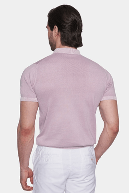 The Mercerized Cotton Polo (Lavender) Bright Moons