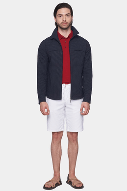 The Mercerized Cotton Polo (Cardinal Red) Bright Moons