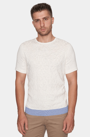 The Essential Shirt (Cream Waves) Bright Moons