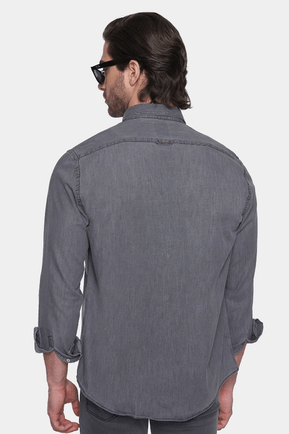The Denim Shirt (Ash) Bright Moons