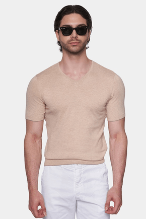 The Essential Shirt (Sand) Bright Moons