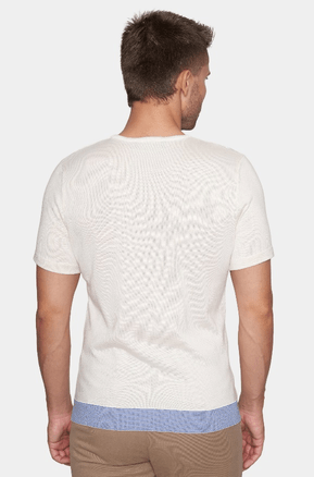 The Essential Shirt (Cream Waves) Bright Moons