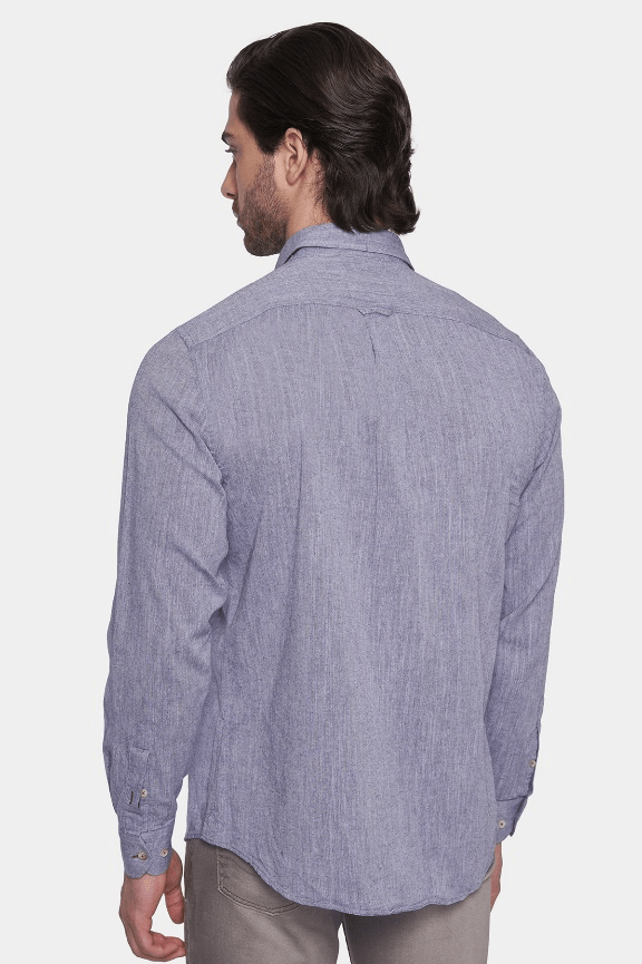 The Luxury Linen Shirt (Lavender) Bright Moons